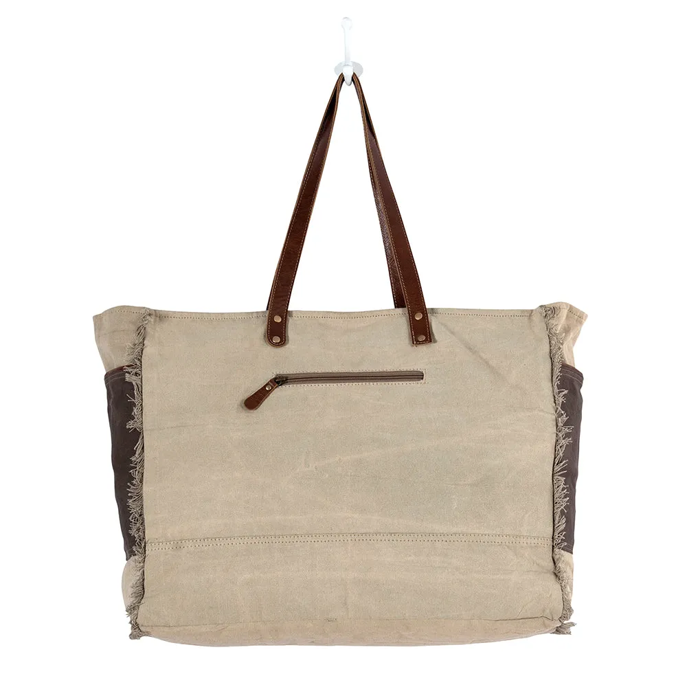 Army Motif Weekender Bag sold by Myra Bag product image thumbnail 5