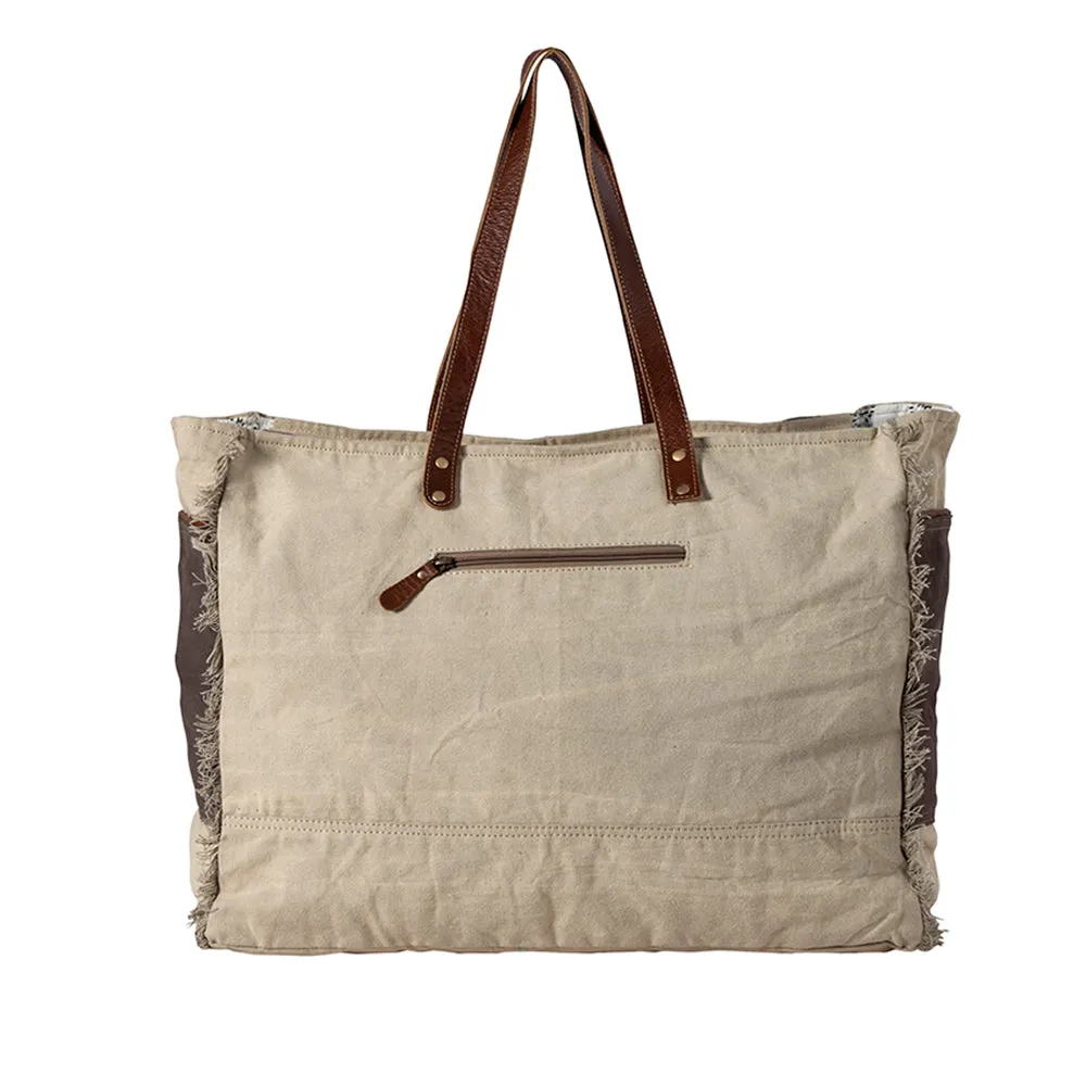 Army Motif Weekender Bag sold by Myra Bag product image thumbnail 3