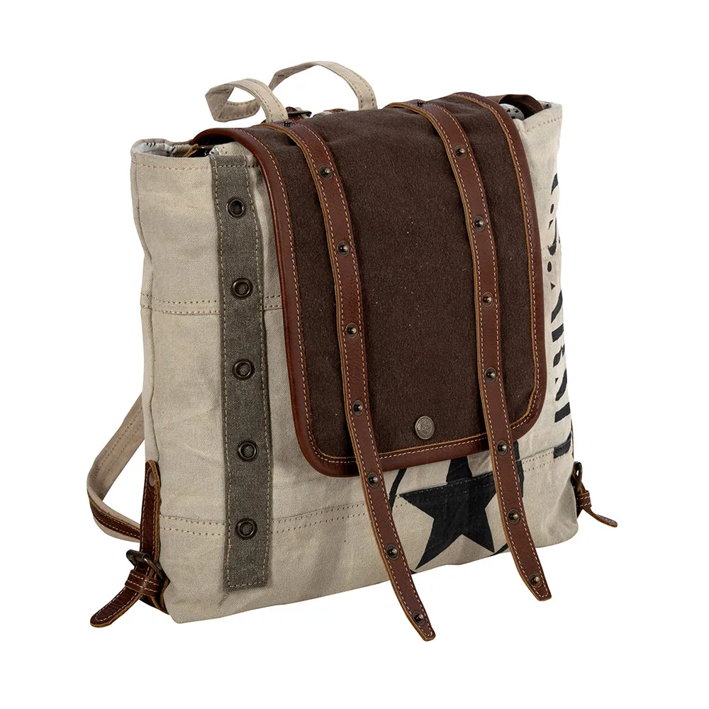 Army Motif Backpack Bag sold by Myra Bag product image thumbnail 2