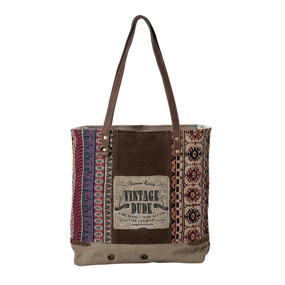 Vintage Journeys Tote Bag sold by Myra Bag