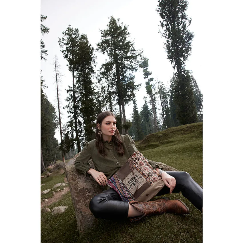 Vintage Journeys Tote Bag sold by Myra Bag product image thumbnail 5