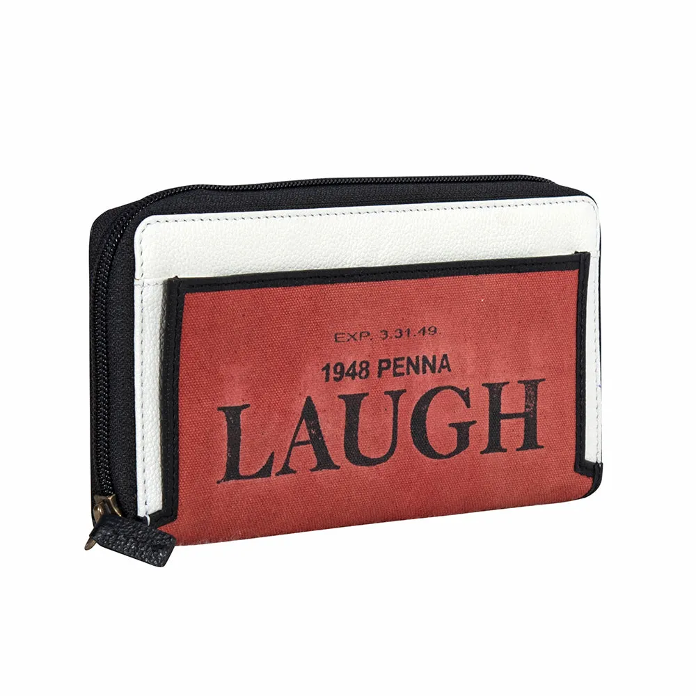 Life?? a Laugh Wallet sold by Myra Bag product image thumbnail 2