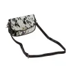 Angus Ridge Leather & Hairon Bag In Dark Hair-On Hide sold by Myra Bag