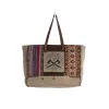 Vintage Journeys Weekender Bag sold by Myra Bag