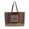 Vintage Journeys Weekender Bag sold by Myra Bag