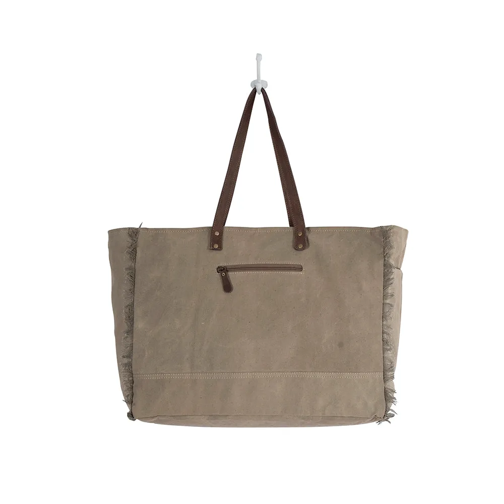 Vintage Journeys Weekender Bag sold by Myra Bag product image thumbnail 5