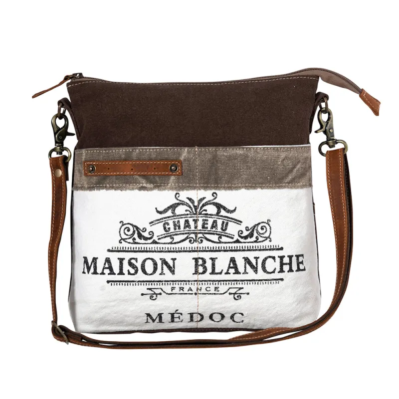 Chateau Maison Blanche Shoulder Bag sold by Myra Bag