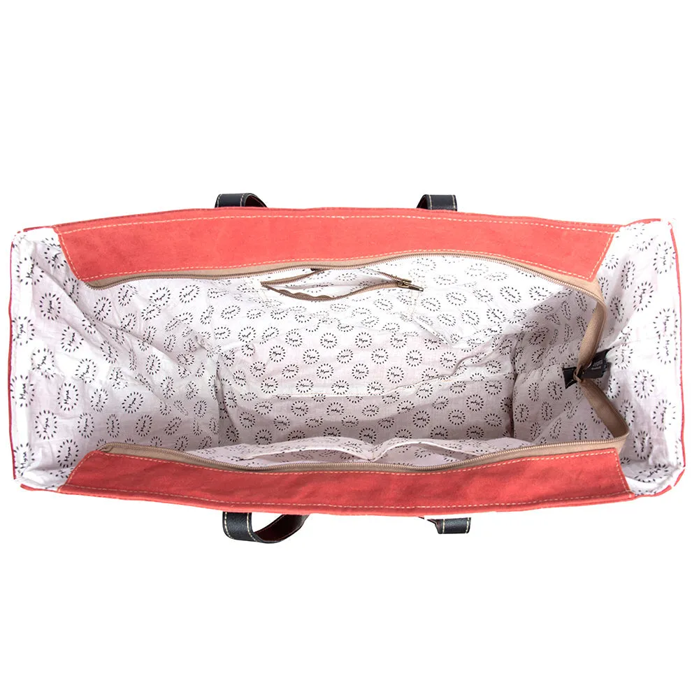 Western Vintage Weekender Bag sold by Myra Bag product image thumbnail 4