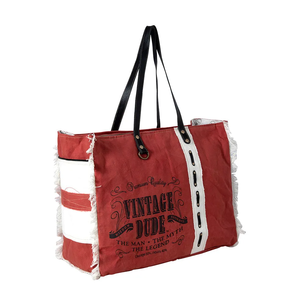 Western Vintage Weekender Bag sold by Myra Bag product image thumbnail 2