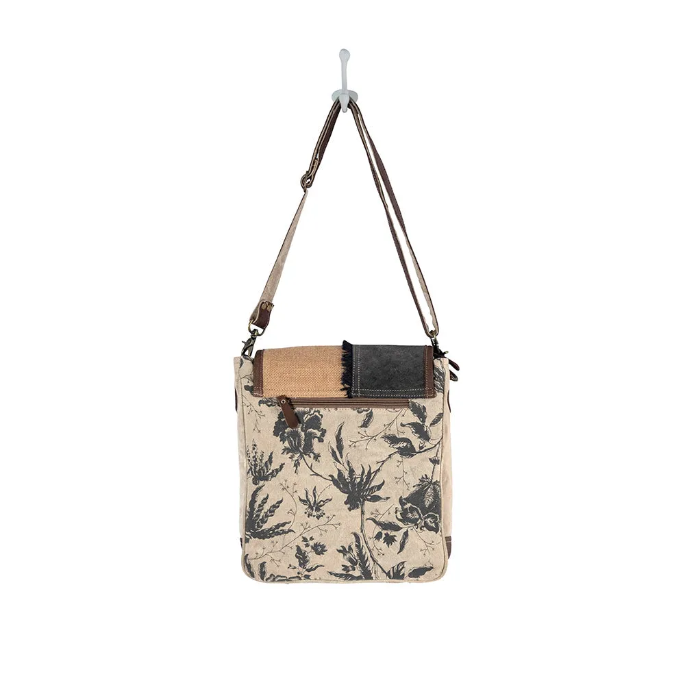Burlander Floral Patch Shoulder Bag sold by Myra Bag product image thumbnail 5