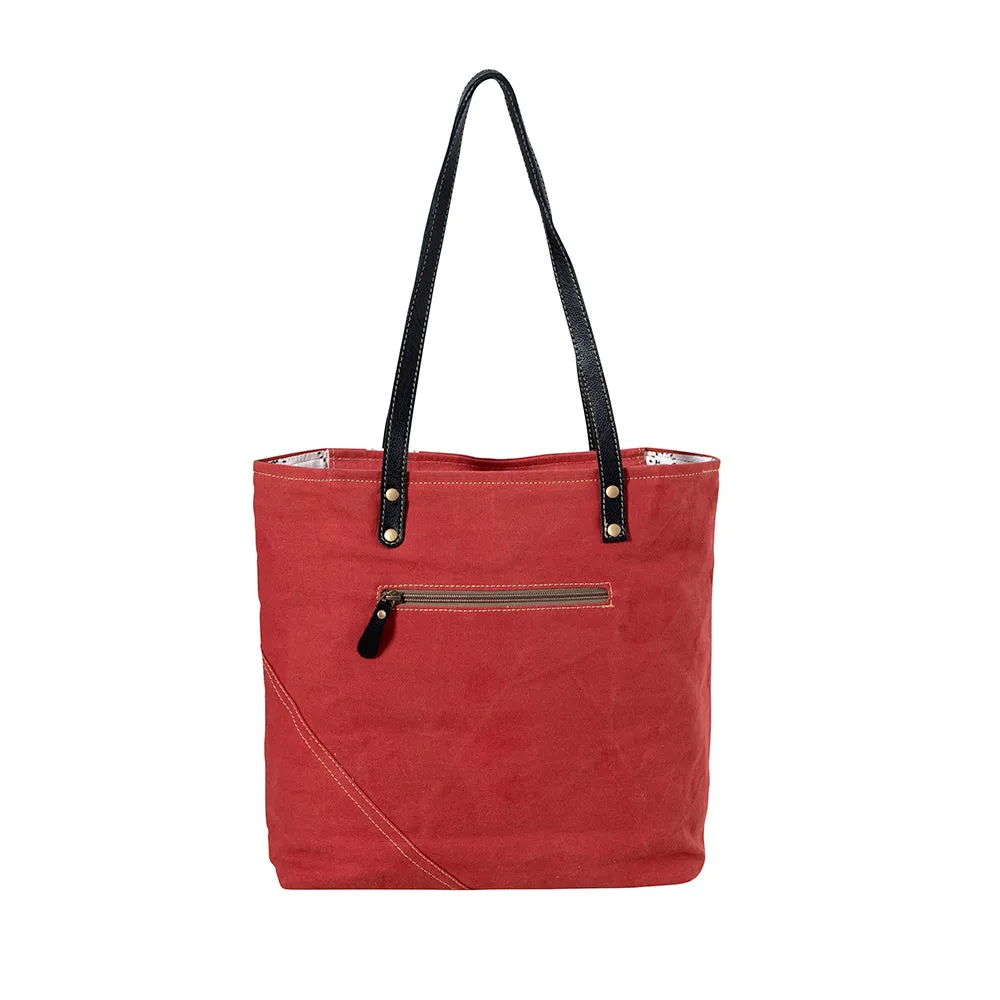Western Vintage Tote Bag sold by Myra Bag product image thumbnail 3
