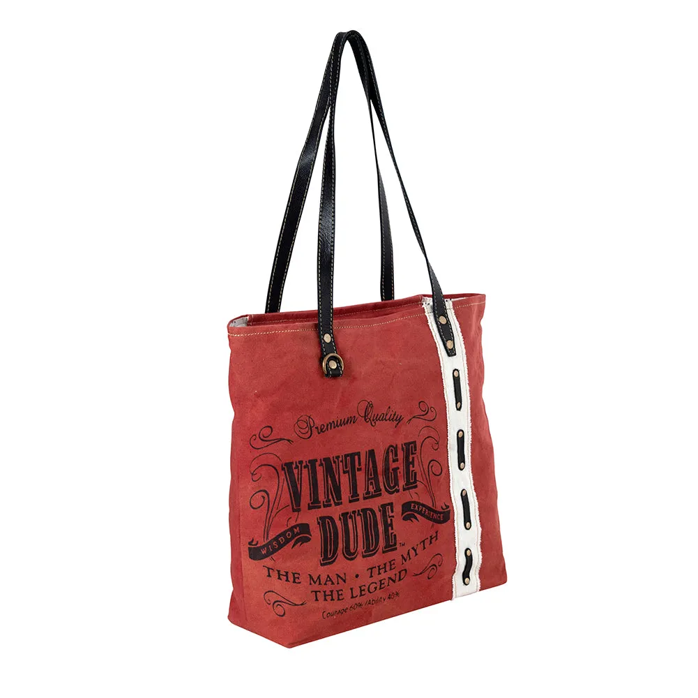 Western Vintage Tote Bag sold by Myra Bag product image thumbnail 2