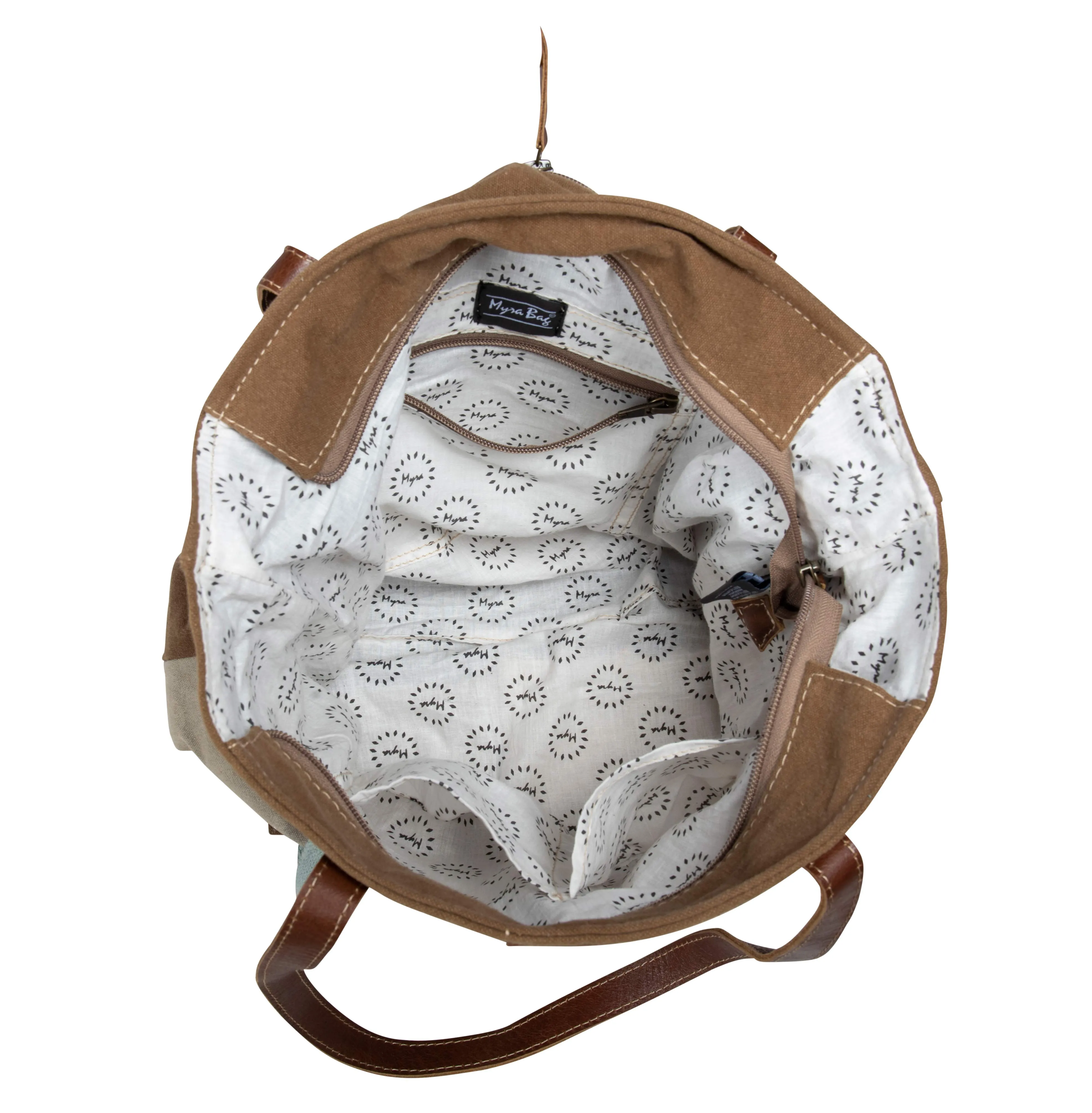 Maricopa Coach Line Tote Bag sold by Myra Bag product image thumbnail 4