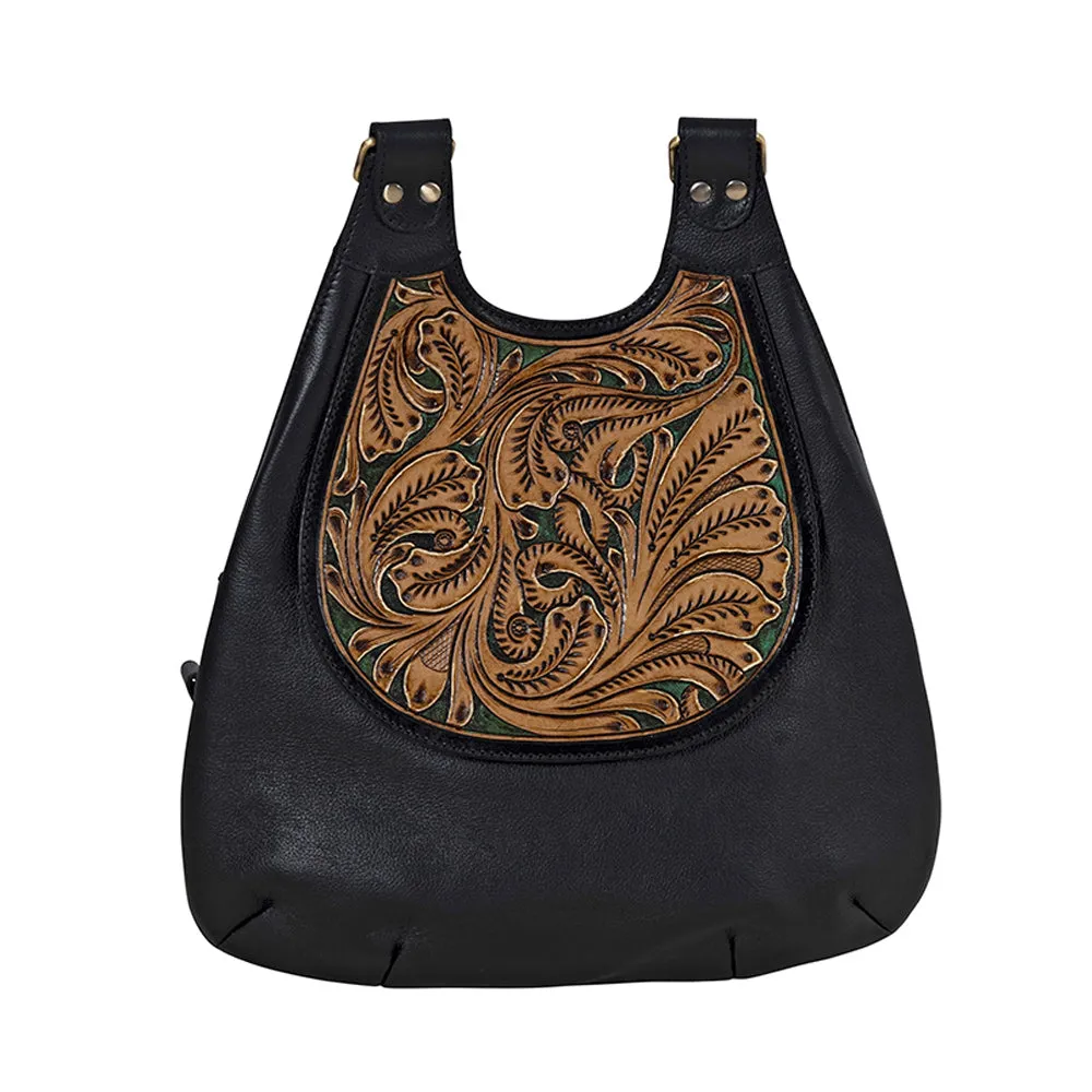 Minah Vista Hand-Tooled Bag sold by Myra Bag