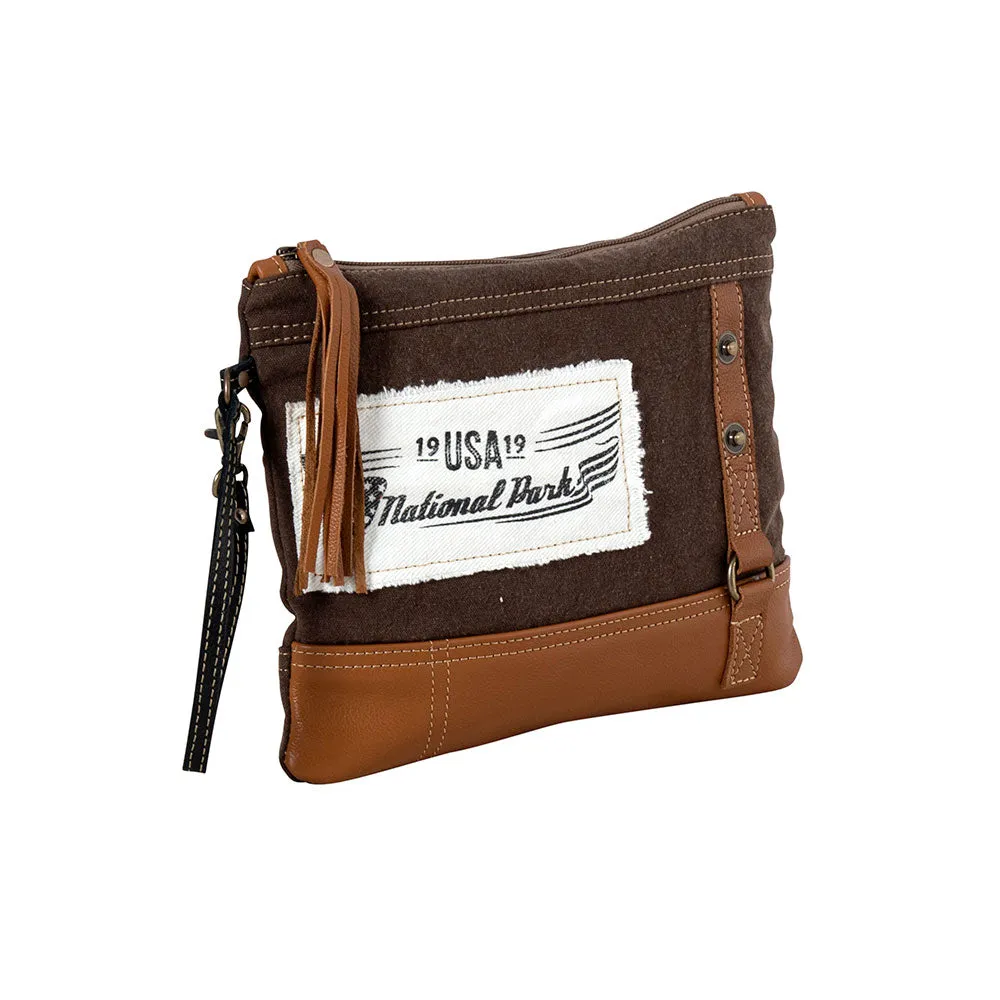National Park Vintage Look Pouch sold by Myra Bag product image thumbnail 2