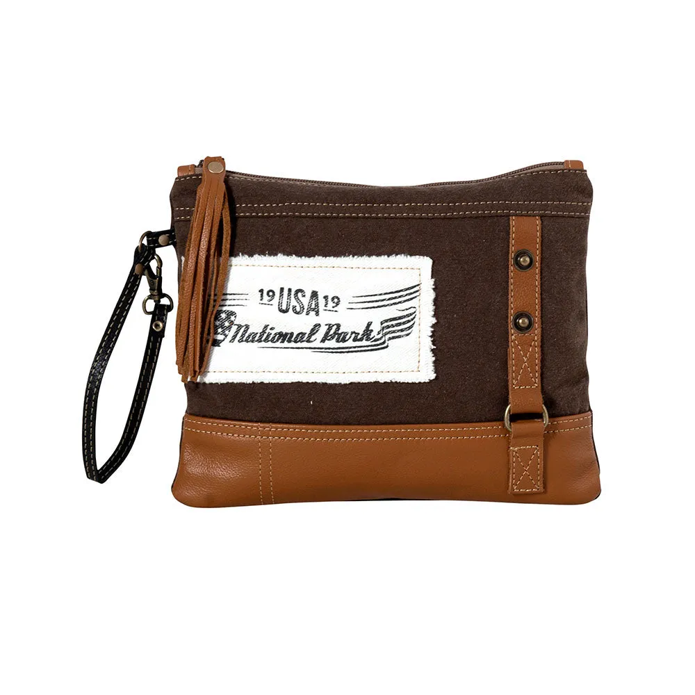 National Park Vintage Look Pouch sold by Myra Bag