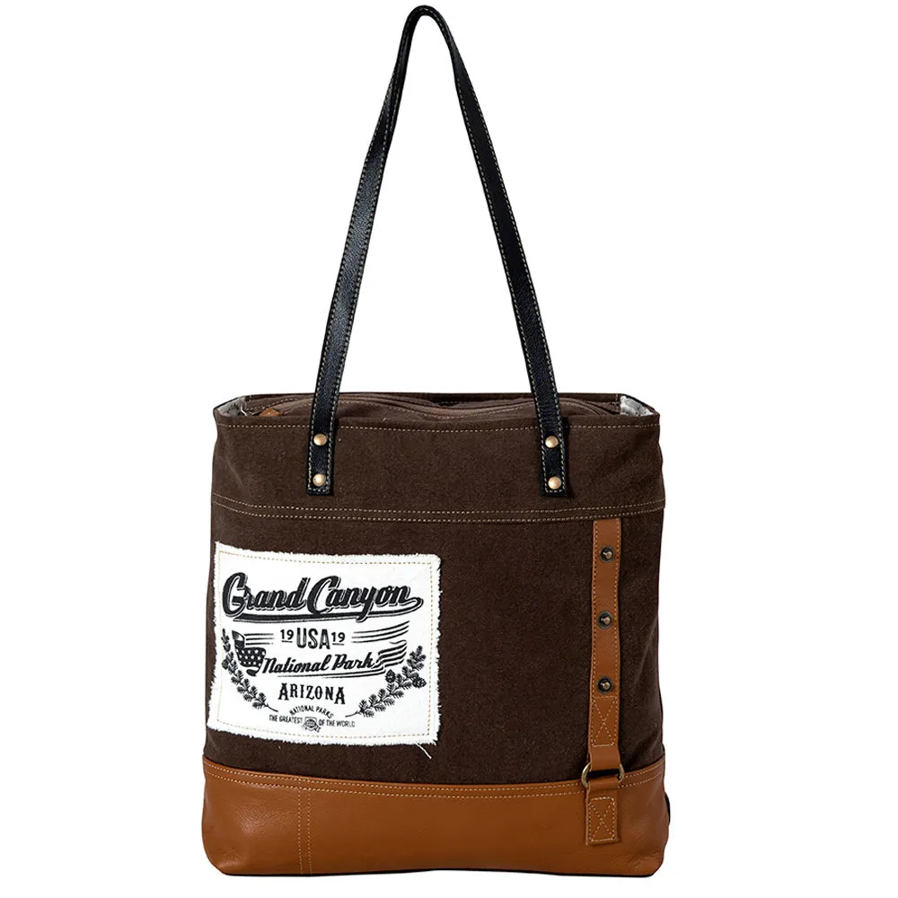 National Park Vintage Look Tote Bag sold by Myra Bag