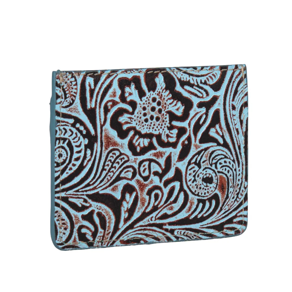 Delilah Creek Hand-tooled Credit Card Holder sold by Myra Bag product image thumbnail 3