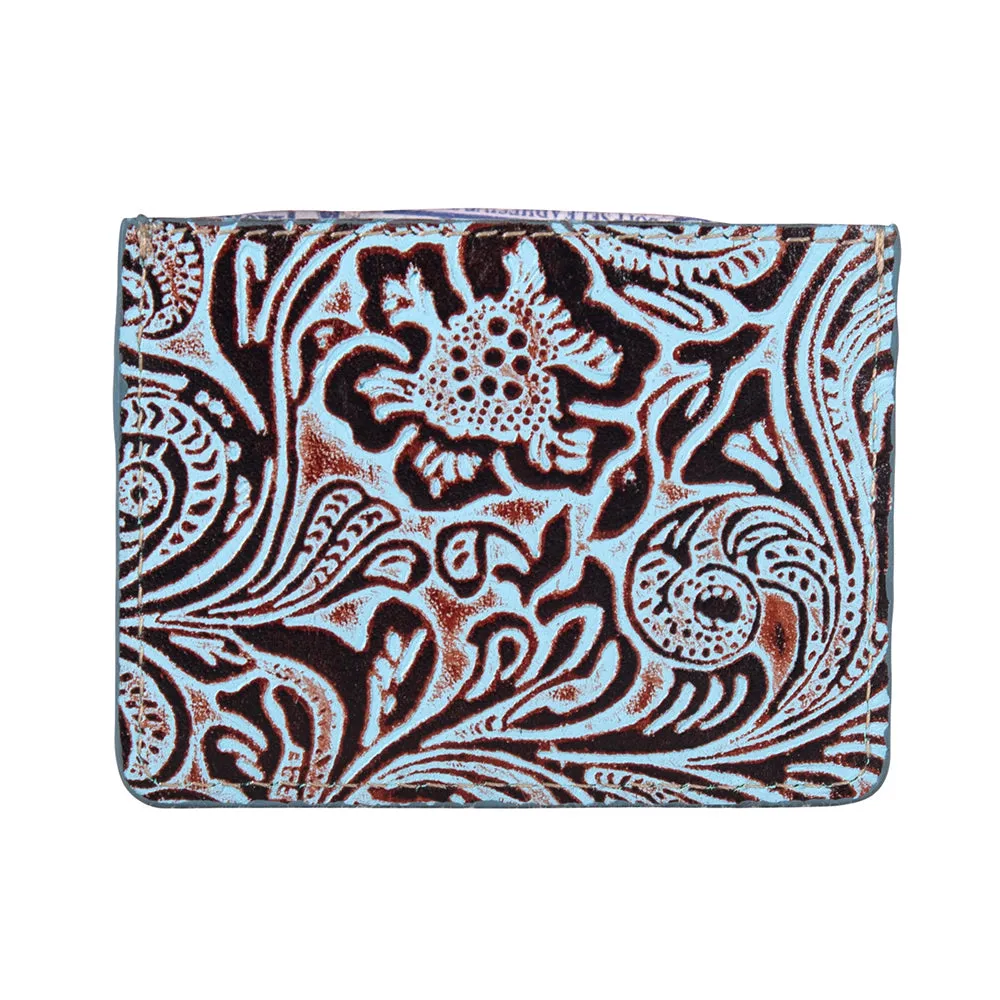 Delilah Creek Hand-tooled Credit Card Holder sold by Myra Bag product image thumbnail 5