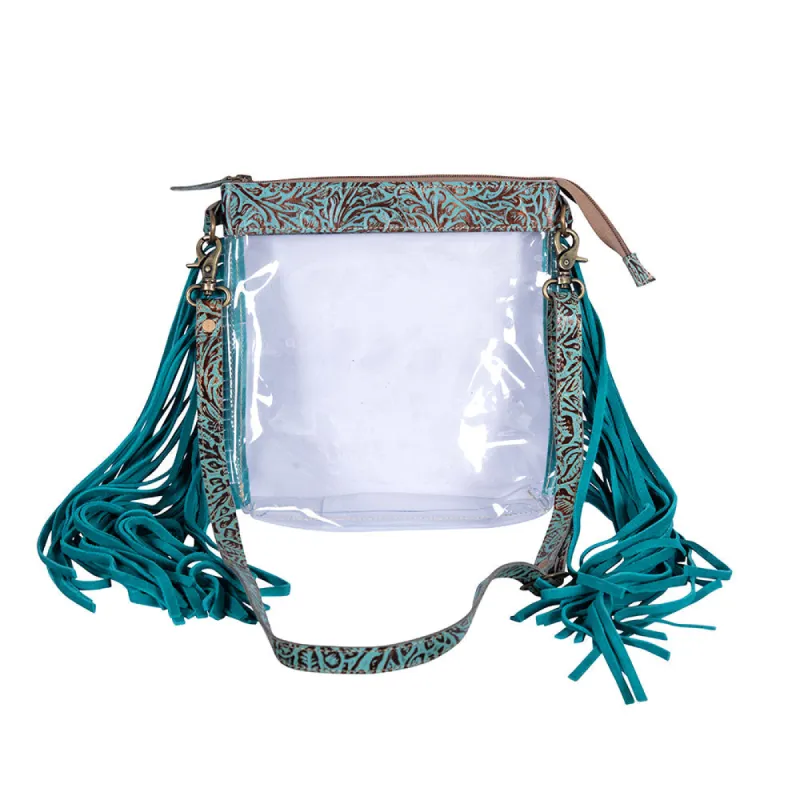 Beth Ridge Trail Tall Clear Bag sold by Myra Bag