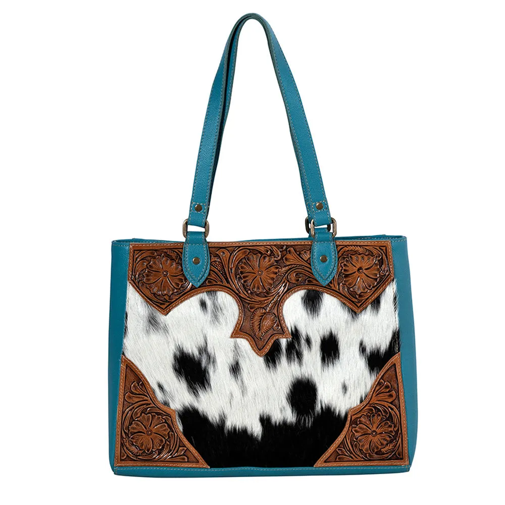 Tomlinson Trails Hand-tooled Bag sold by Myra Bag
