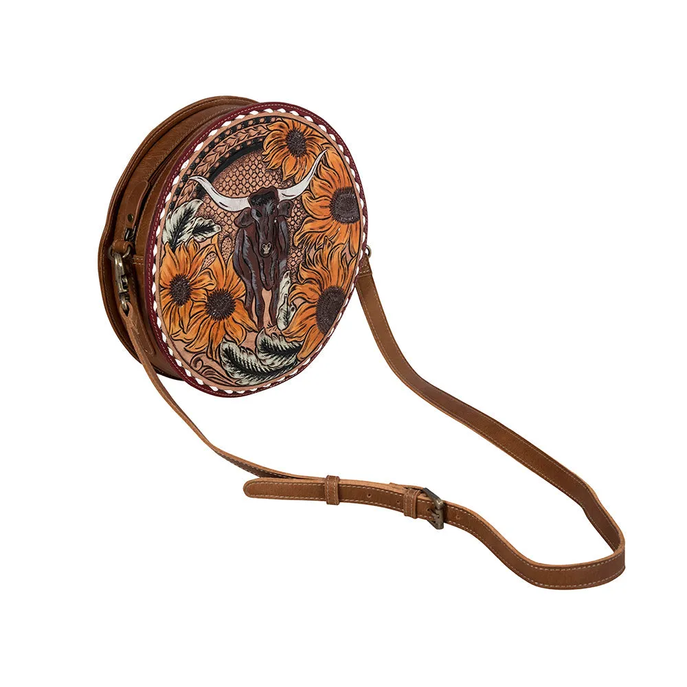 Longhorn Ridge Hand-tool Round Bag sold by Myra Bag product image thumbnail 2