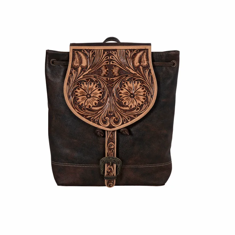 Rolling Plains Hand-tooled Bag sold by Myra Bag