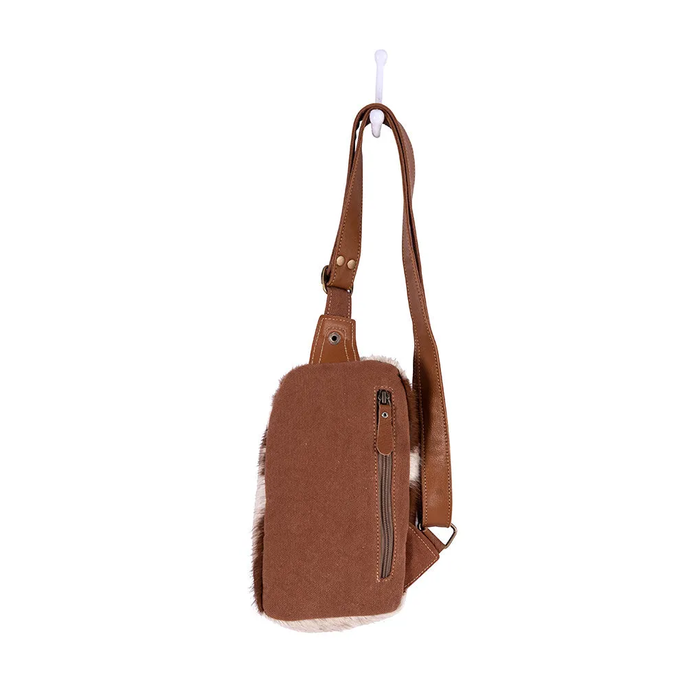 Robnette Ranch Fanny-Pack Bag In Caramel & White sold by Myra Bag product image thumbnail 4