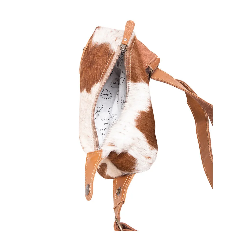 Robnette Ranch Fanny-Pack Bag In Caramel & White sold by Myra Bag product image thumbnail 5