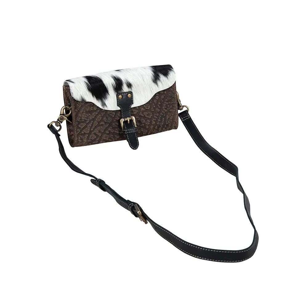Blazing Bull Trail Leather & Hairon Bag sold by Myra Bag product image thumbnail 2