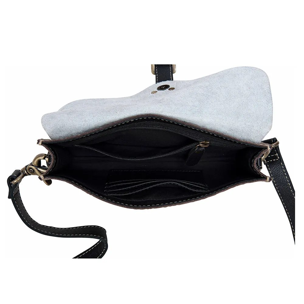 Blazing Bull Trail Leather & Hairon Bag sold by Myra Bag product image thumbnail 4