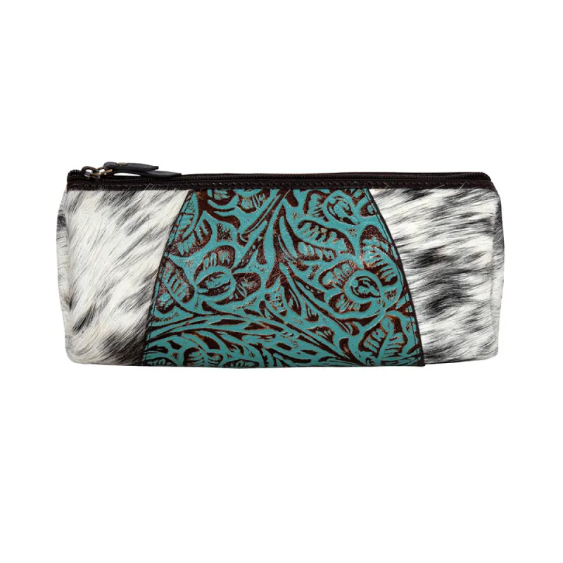 Kettle Hill Hand-Tooled Multi-Pouch sold by Myra Bag