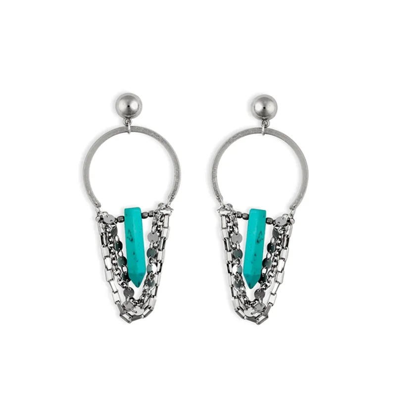 Adornment Hoop Earrings sold by Myra Bag