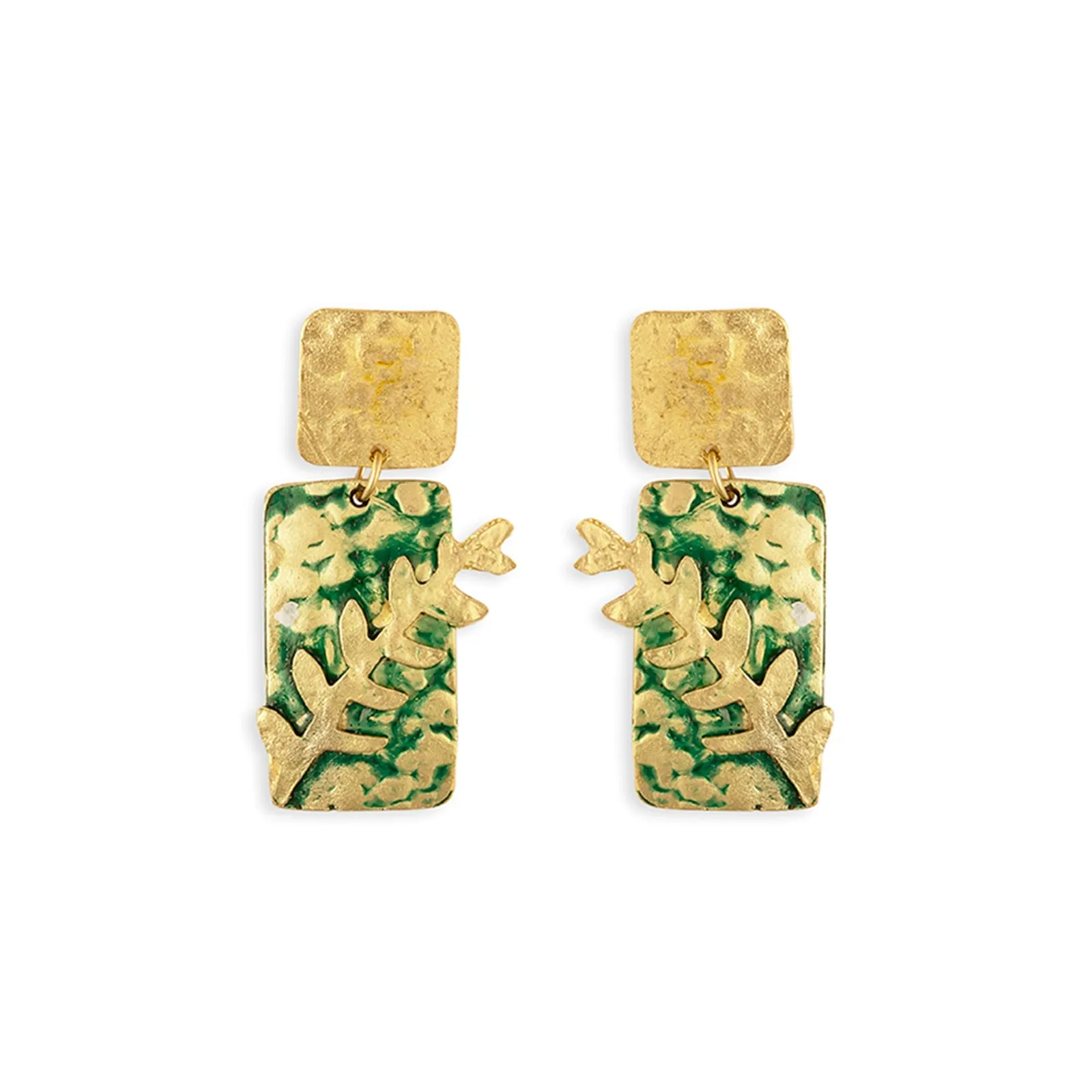 Fern Grove Earrings sold by Myra Bag