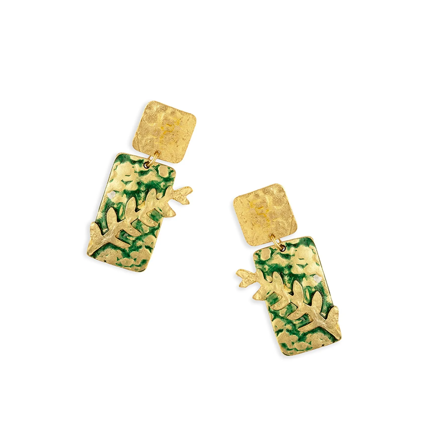 Fern Grove Earrings sold by Myra Bag product image thumbnail 2