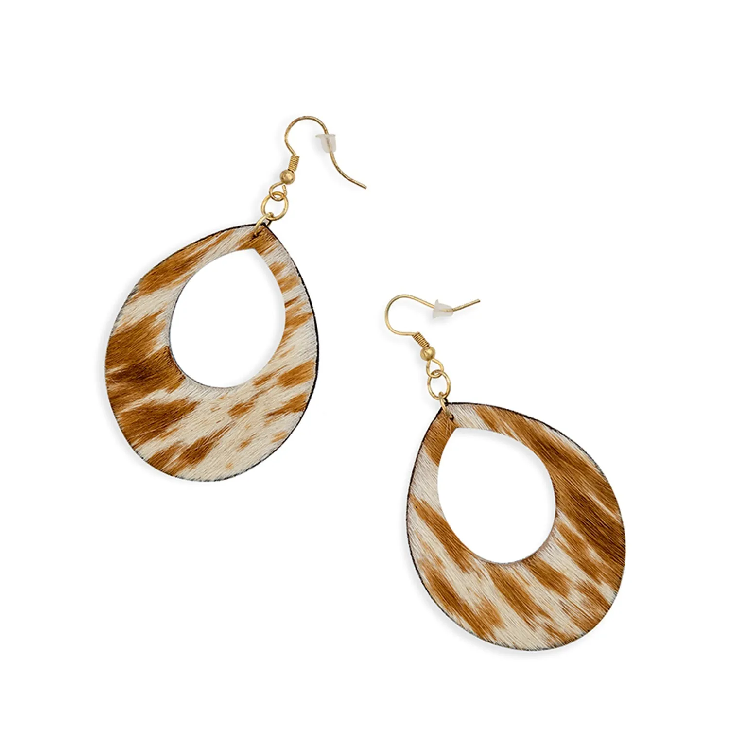 Wyoming Peak Hair-on Hide Earring sold by Myra Bag product image thumbnail 2