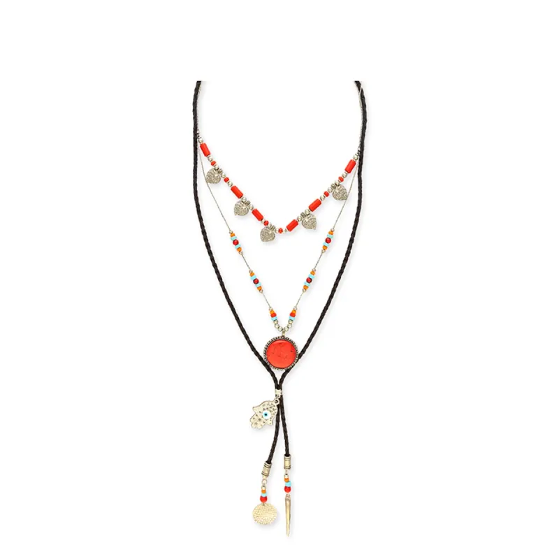 Celebrate Joy Multistrand Necklace sold by Myra Bag