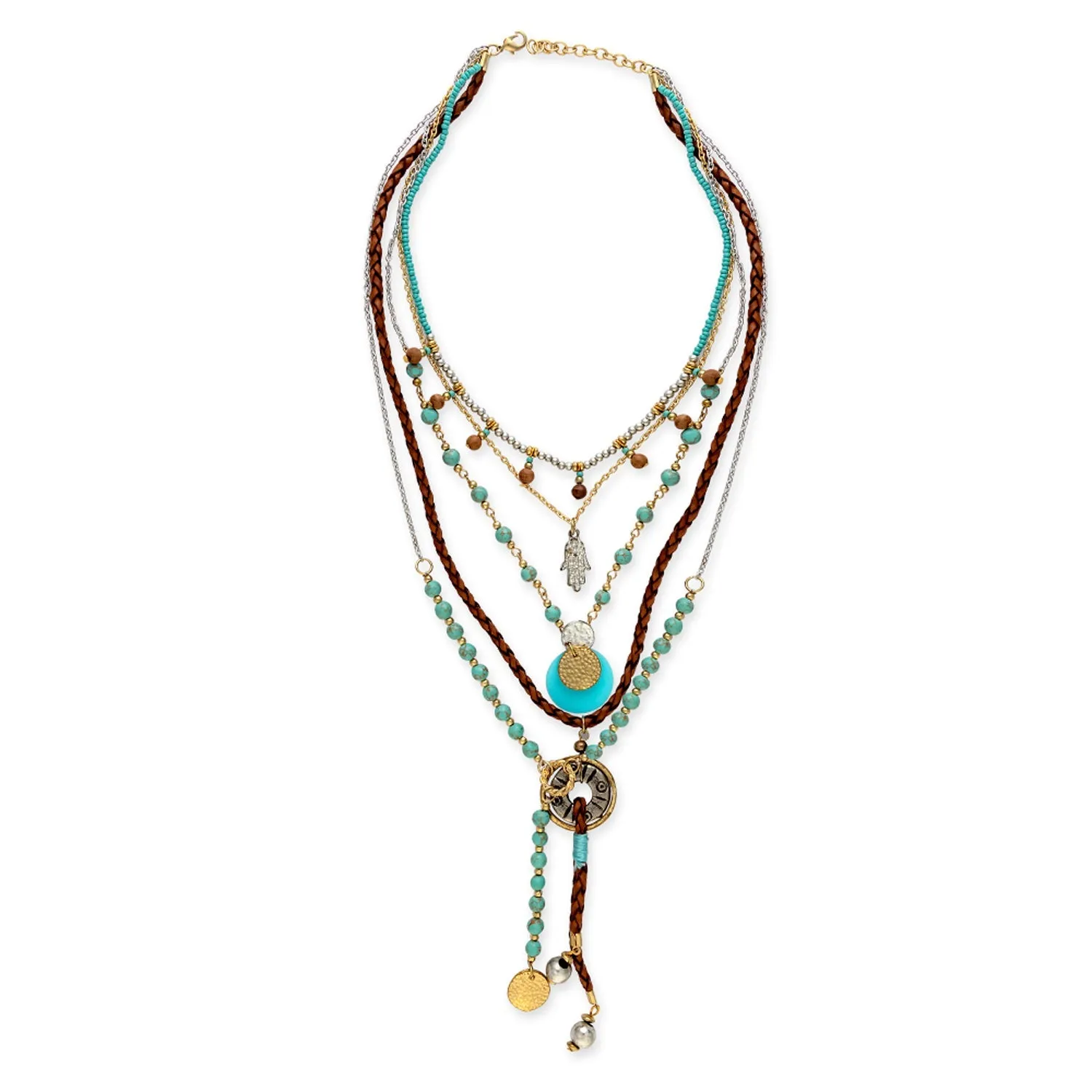 Southwest Spirit Multistrand Necklace sold by Myra Bag product image thumbnail 2