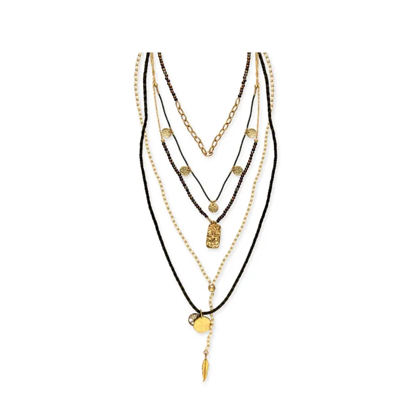 EarthÃ¢â‚¬â„¢s Tree Of Life Multistrand Necklace sold by Myra Bag