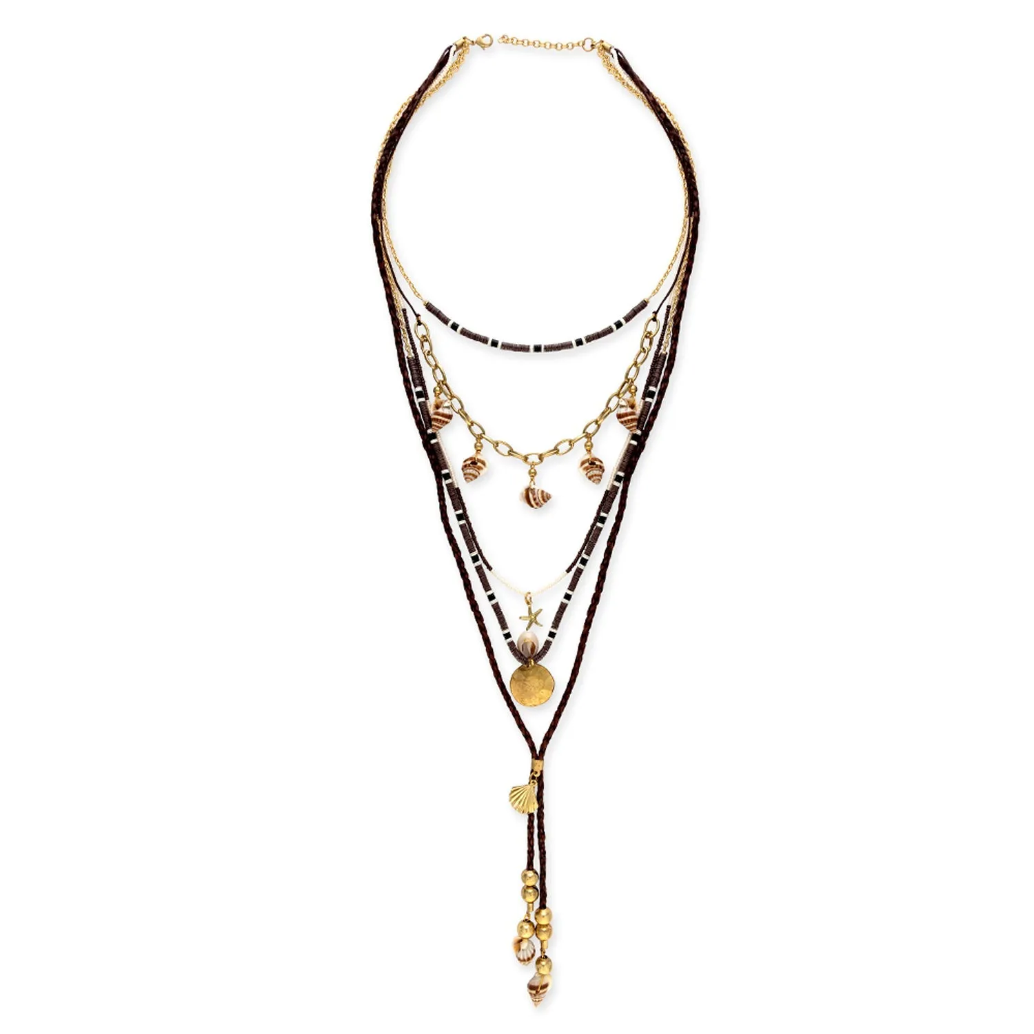 Soothing Shores Multistrand Necklace sold by Myra Bag product image thumbnail 2