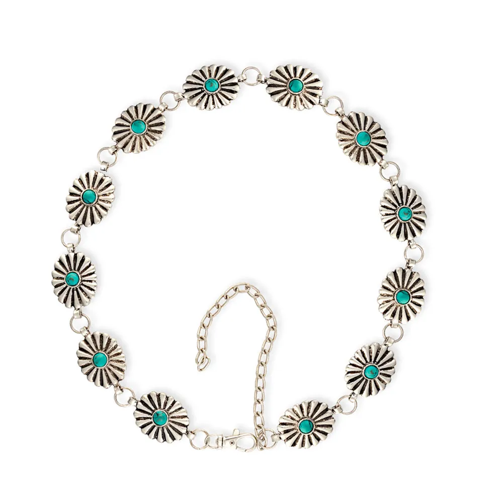 Glory Of Morning Concho Women's Belt sold by Myra Bag