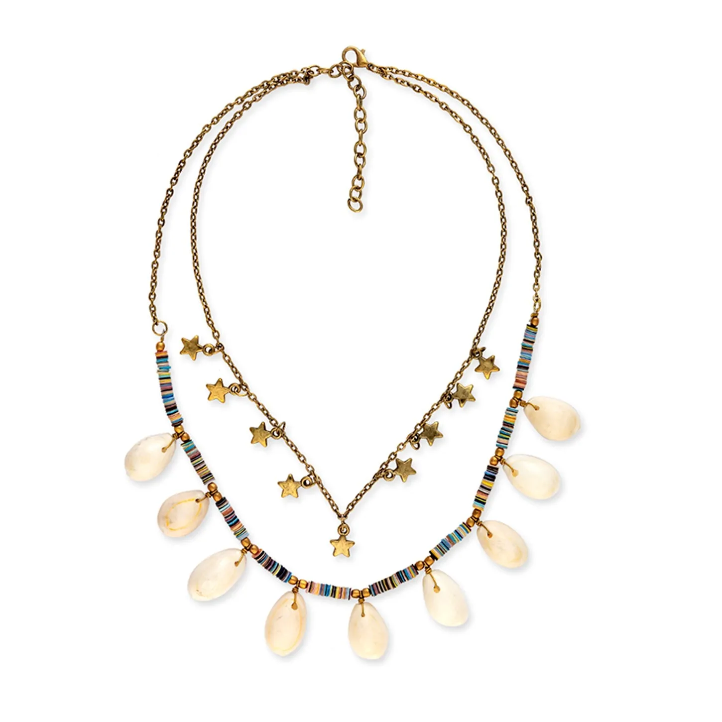 Earth Treasures Multistrand Necklace sold by Myra Bag product image thumbnail 2