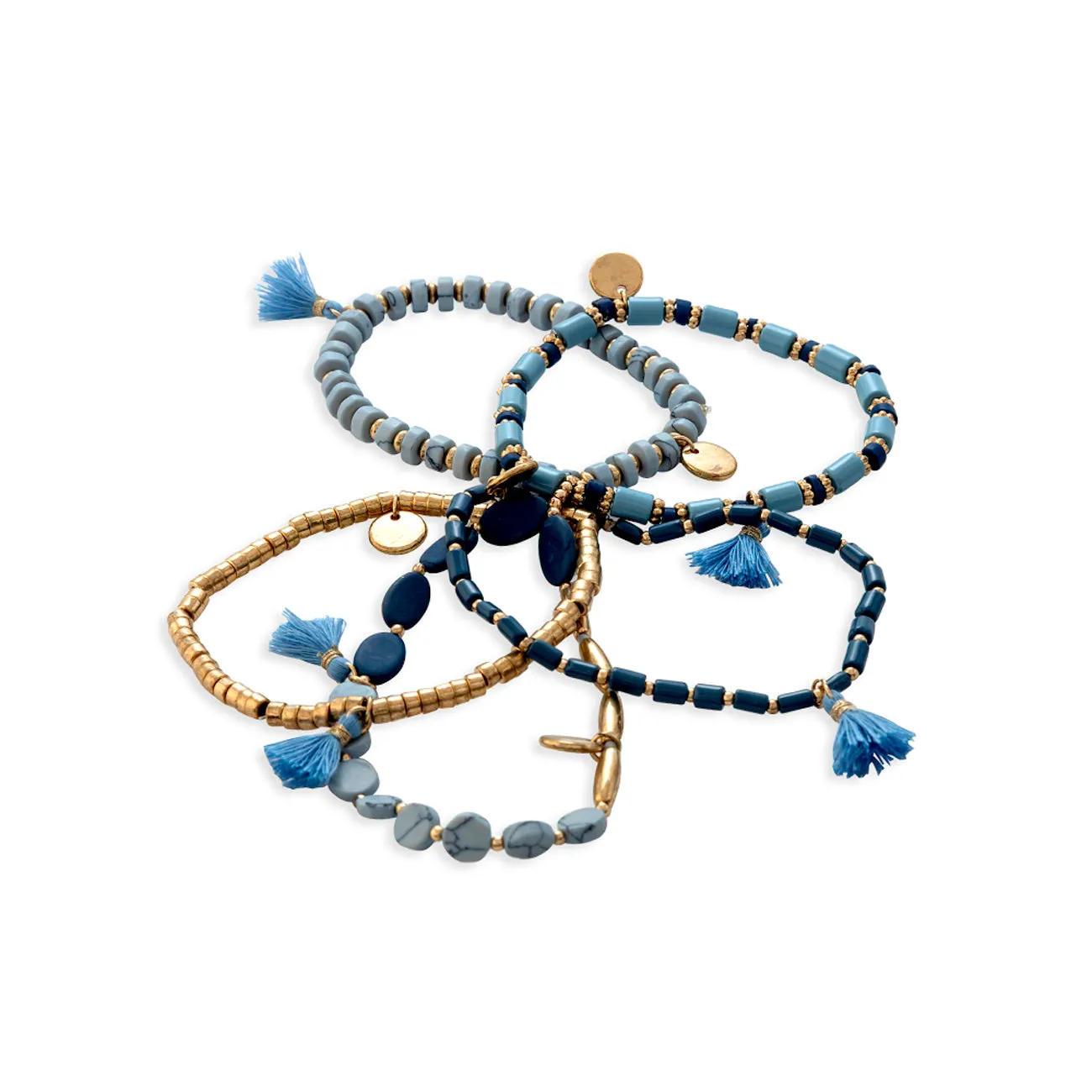 Water Spirit Multistrand Bracelet sold by Myra Bag product image thumbnail 2