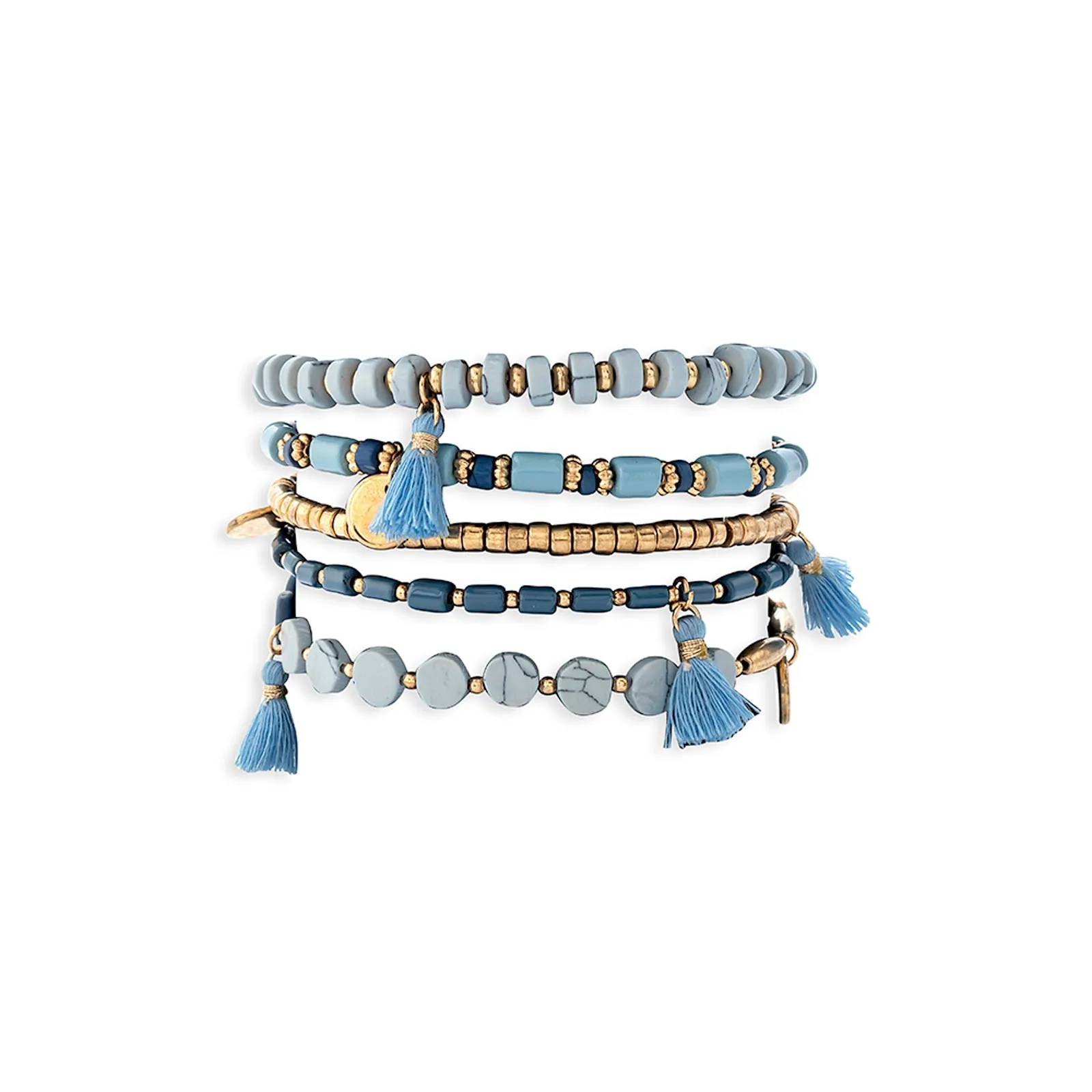 Water Spirit Multistrand Bracelet sold by Myra Bag