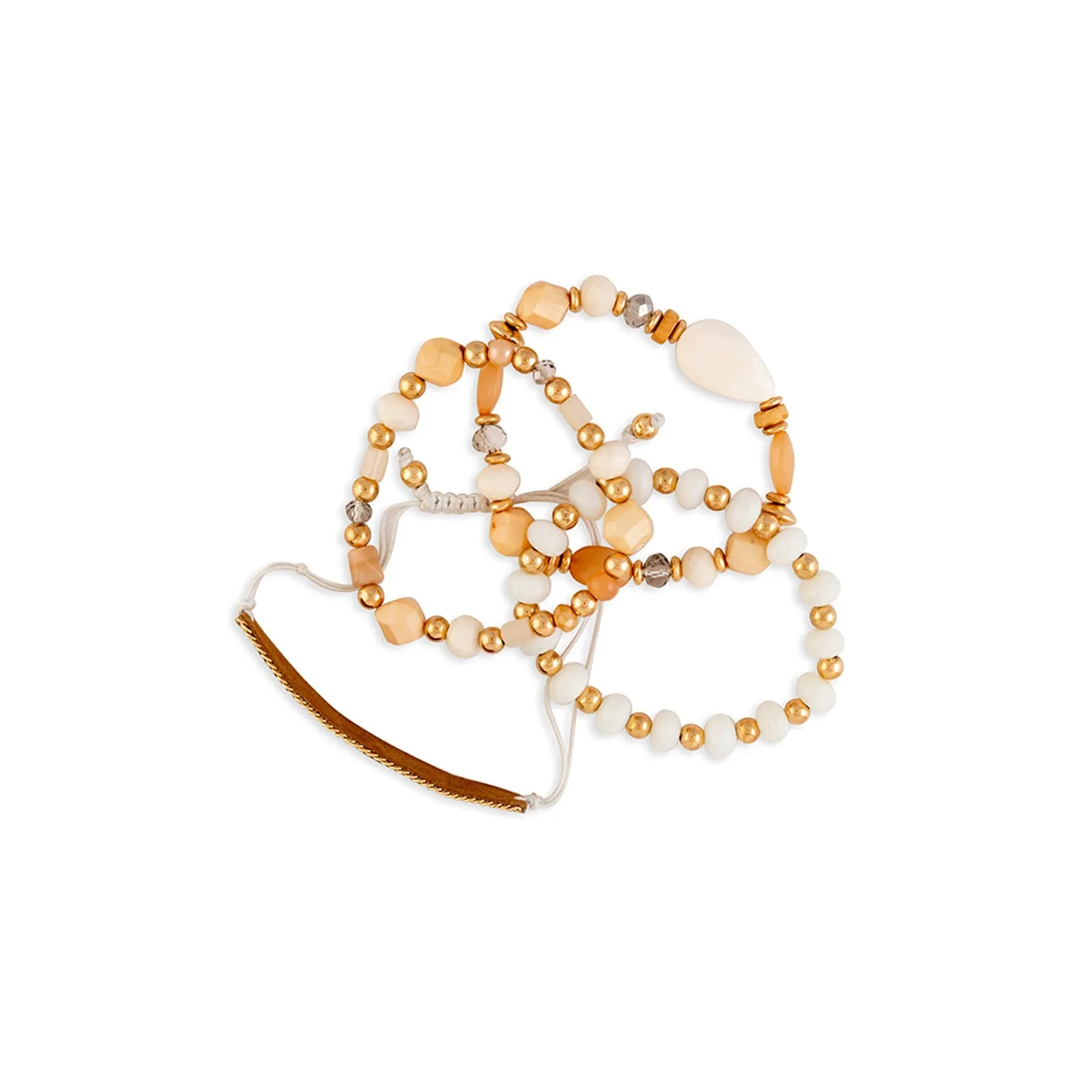 Ivory Coast Multistrand Bracelet sold by Myra Bag product image thumbnail 3