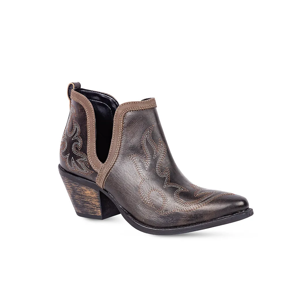 Emmie Faye Stitched Leather Boots sold by Myra Bag product image thumbnail 2