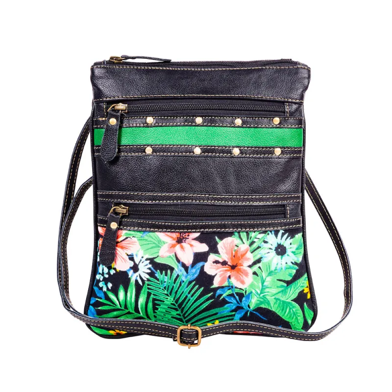 Marianna Floral Leather Bag sold by Myra Bag