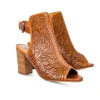 Monika Boot In Hand-tooled Leather sold by Myra Bag