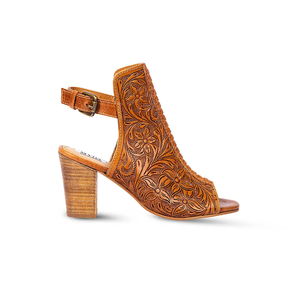 Monika Boot In Hand-tooled Leather sold by Myra Bag product image thumbnail 3