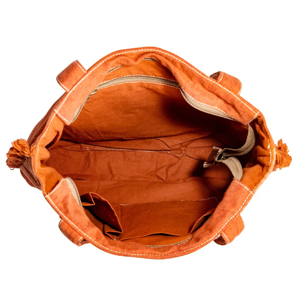 Diamond Trail Tote Bag sold by Myra Bag product image thumbnail 4